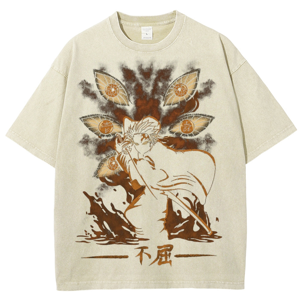 Demon Slayer Unisex Fit Washed T-Shirt 2503005419