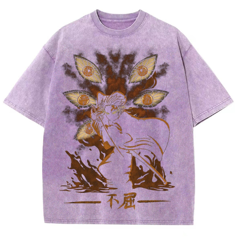 Demon Slayer Unisex Fit Washed T-Shirt 2503005419