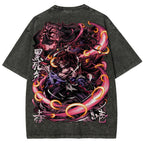 Demon Slayer Unisex Fit Washed T-Shirt 2503005422