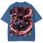Demon Slayer Unisex Fit Washed T-Shirt 2503005422