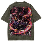 Demon Slayer Unisex Fit Washed T-Shirt 2503005422