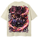 Demon Slayer Unisex Fit Washed T-Shirt 2503005422