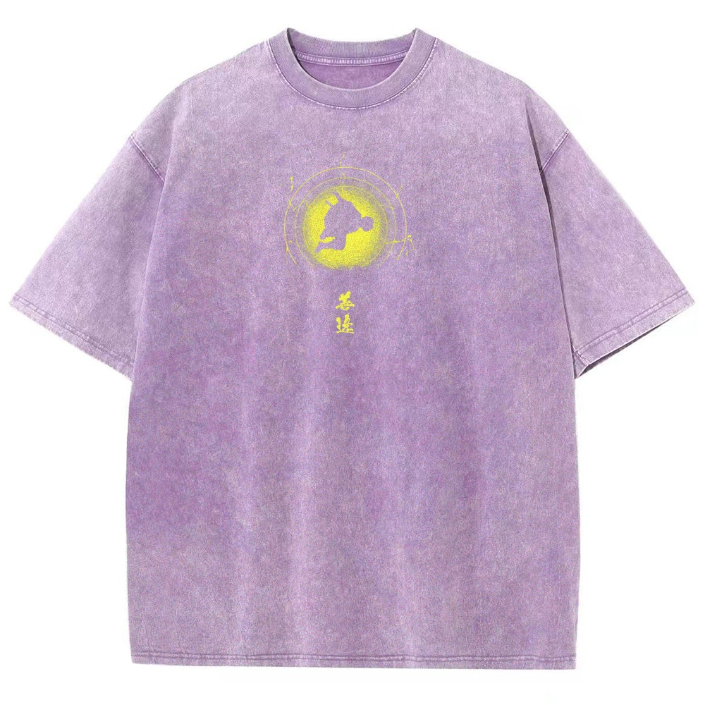 Demon Slayer Unisex Fit Washed T-Shirt 2503005425