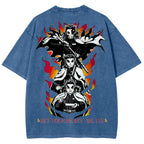 Demon Slayer Unisex Fit Washed T-Shirt 2503005427