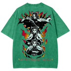Demon Slayer Unisex Fit Washed T-Shirt 2503005427