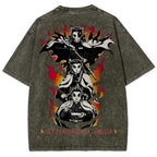 Demon Slayer Unisex Fit Washed T-Shirt 2503005427