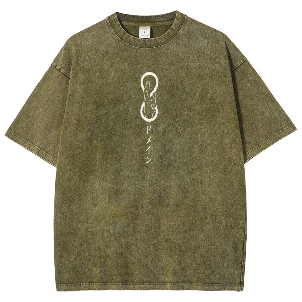Jujutsu Kaisen Unisex Fit Washed T-Shirt 2503010137