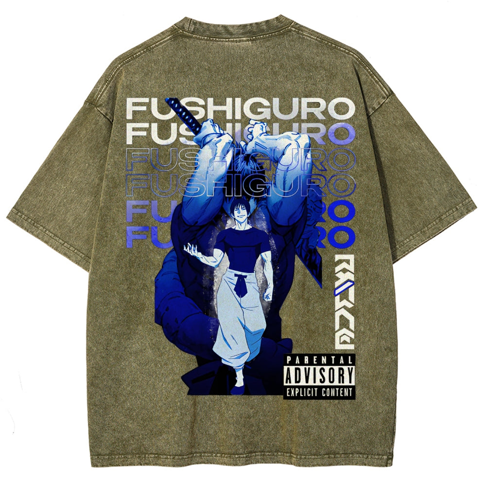 Jujutsu Kaisen Unisex Fit Washed T-Shirt 2503010138