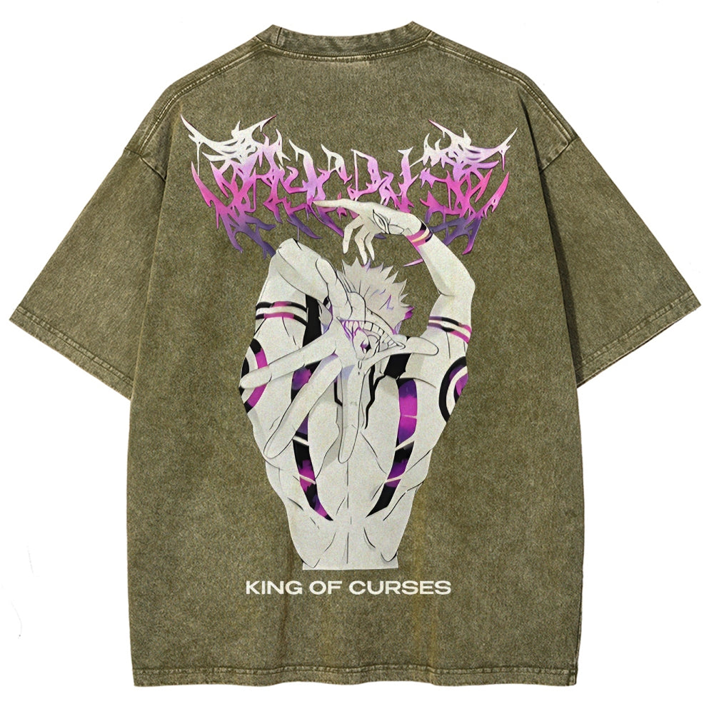 Jujutsu Kaisen Unisex Fit Washed T-Shirt 2503010141