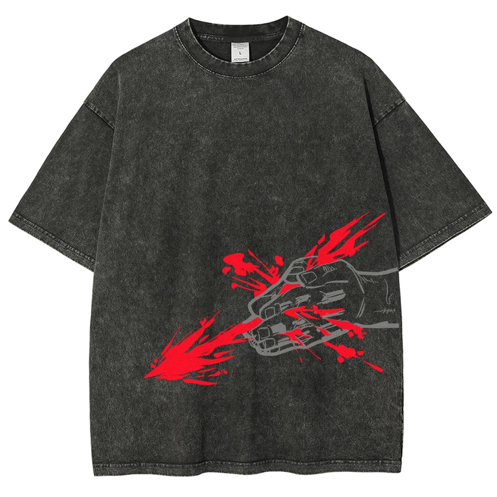Jujutsu Kaisen CHOSO Unisex Fit Washed T-Shirt 2504001128
