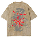 Jujutsu Kaisen CHOSO Unisex Fit Washed T-Shirt 2504001128