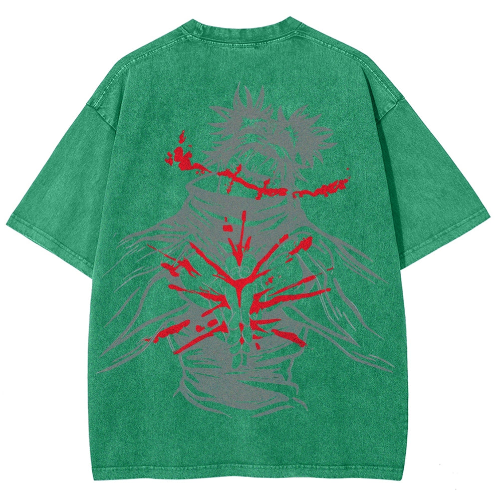 Jujutsu Kaisen CHOSO Unisex Fit Washed T-Shirt 2504001128