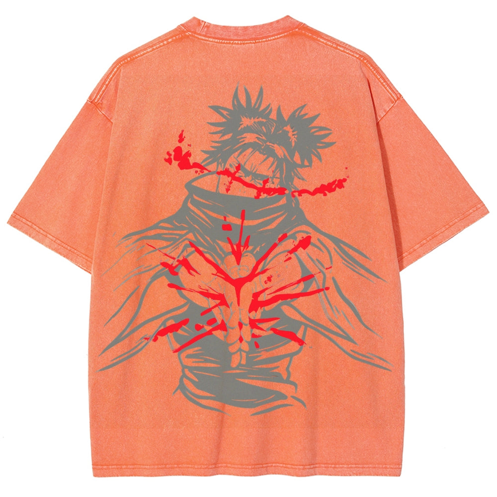 Jujutsu Kaisen CHOSO Unisex Fit Washed T-Shirt 2504001128