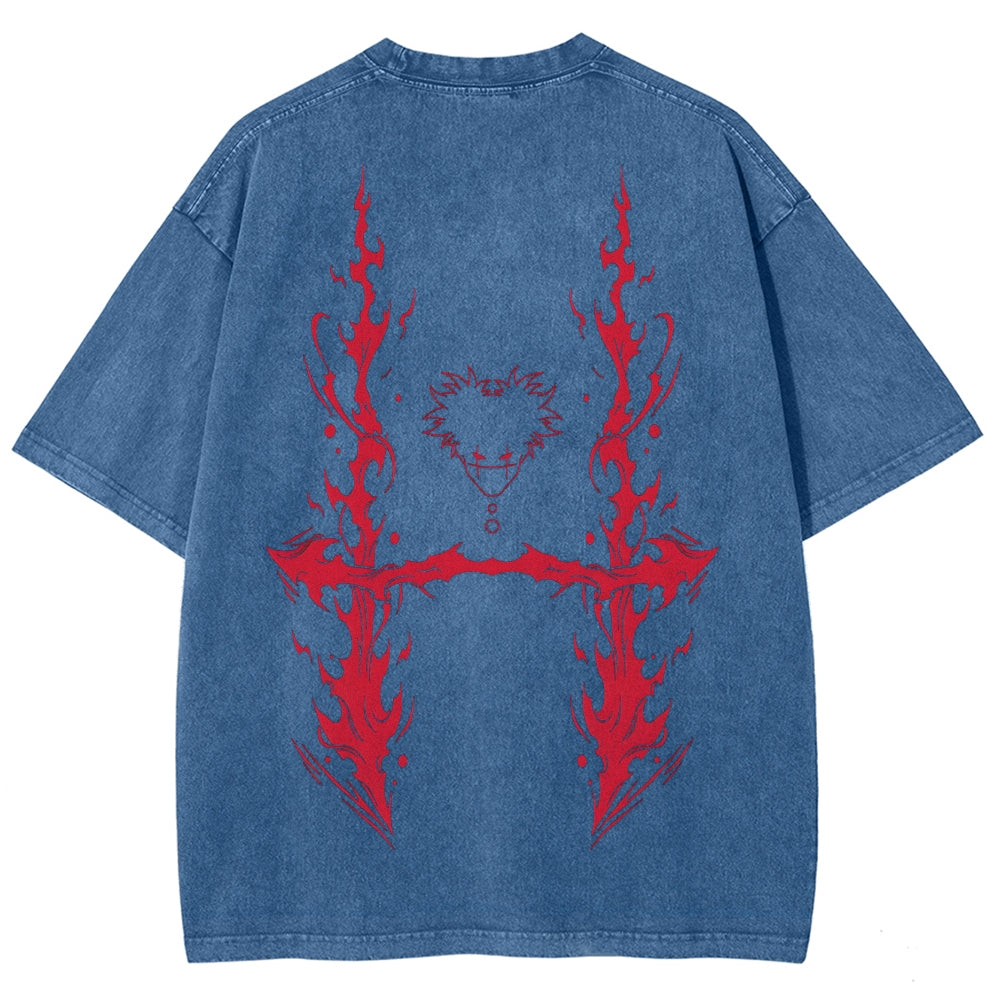 Jujutsu Kaisen CHOSO Unisex Fit Washed T-Shirt 2504001160