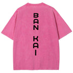 Bleach Vintage Rukia Kuchiki Unisex Fit Washed T-Shirt 2504003161