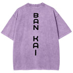 Bleach Vintage Rukia Kuchiki Unisex Fit Washed T-Shirt 2504003161