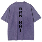 Bleach Vintage Rukia Kuchiki Unisex Fit Washed T-Shirt 2504003161