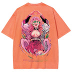 Demon Slayer Mitsuri Kanroji Unisex Fit Washed T-Shirt 2504004048