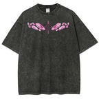 Gurren lagann Demon Slayer Uzui Tengen Unisex Fit Washed T-Shirt 2504004051