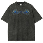Demon Slayer Tomioka Giyuu Unisex Fit Washed T-Shirt 2504004056