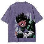 Naruto Rock Lee Unisex Fit Washed T-Shirt 2504005182