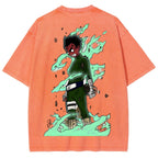 Naruto Rock Lee Unisex Fit Washed T-Shirt 2504005187