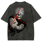 Jujutsu Kaisen Gojo Satoru Unisex Fit Washed T-Shirt 2504005203