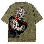Jujutsu Kaisen Gojo Satoru Unisex Fit Washed T-Shirt 2504005203