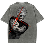 Jujutsu Kaisen Gojo Satoru Unisex Fit Washed T-Shirt 2504005203