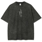 Jujutsu Kaisen Gojo Satoru Unisex Fit Washed T-Shirt 2504005208