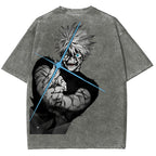 Jujutsu Kaisen Gojo Satoru Unisex Fit Washed T-Shirt 2504005208