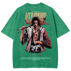 Bleach Unisex Fit Washed T-Shirt 2504005406