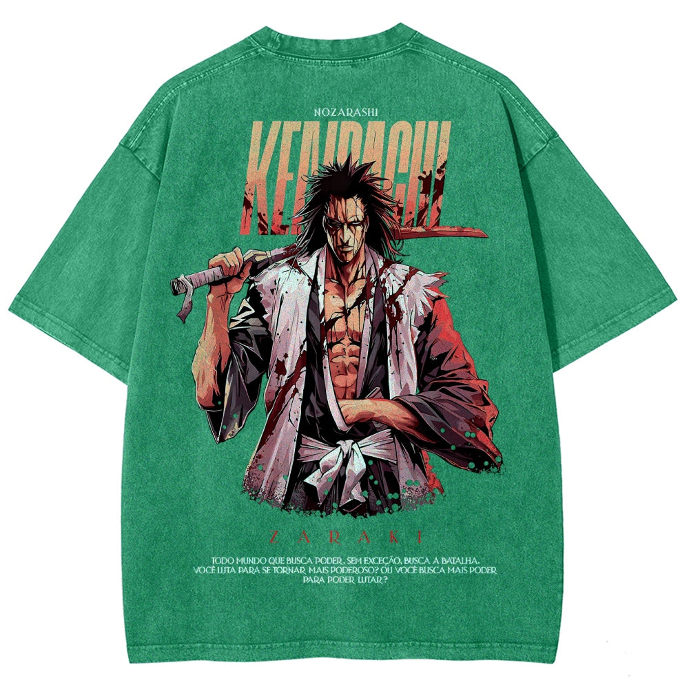 Bleach Unisex Fit Washed T-Shirt 2504005406