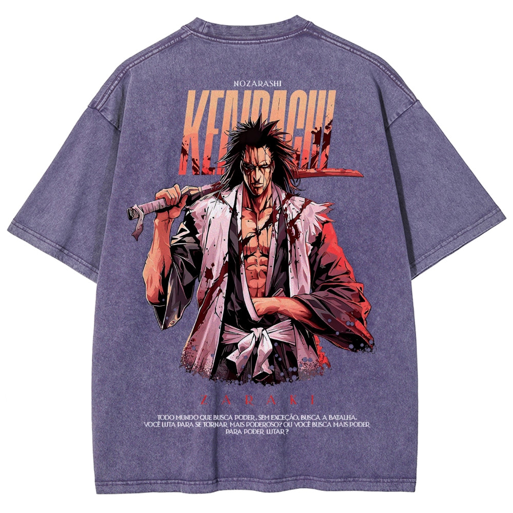 Bleach Unisex Fit Washed T-Shirt 2504005406
