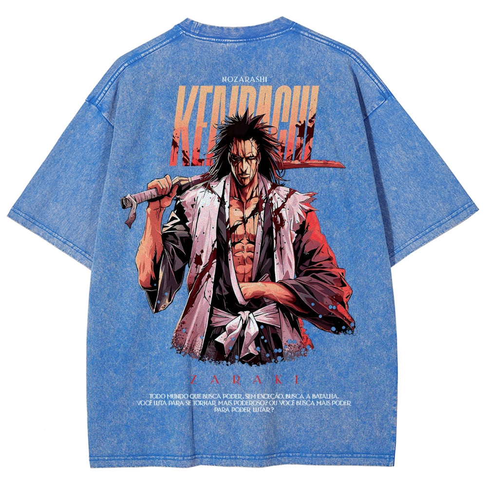 Bleach Unisex Fit Washed T-Shirt 2504005406
