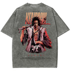 Bleach Unisex Fit Washed T-Shirt 2504005406
