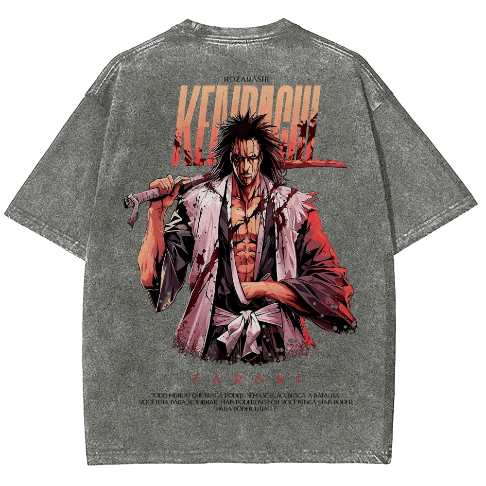 Bleach Unisex Fit Washed T-Shirt 2504005406