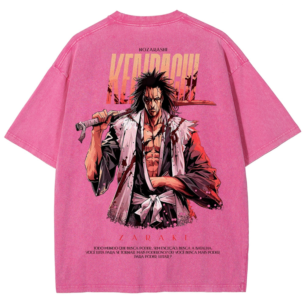Bleach Unisex Fit Washed T-Shirt 2504005406