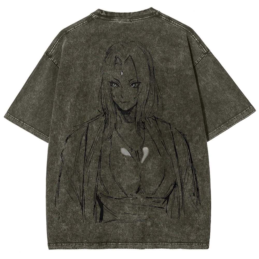 Naruto Unisex Fit Washed T-Shirt 2504009774