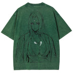Naruto Unisex Fit Washed T-Shirt 2504009774