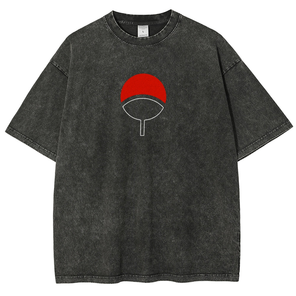 Naruto Unisex Fit Washed T-Shirt 2504009778