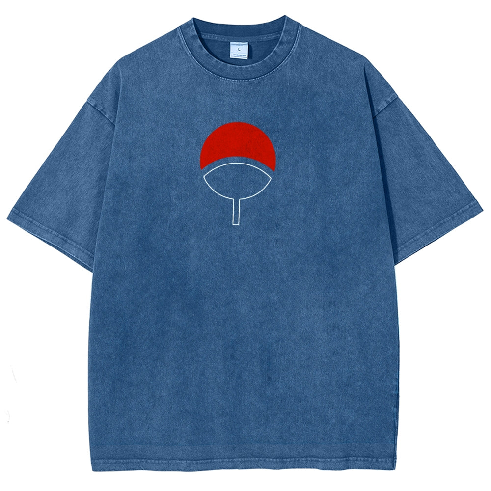 Naruto Unisex Fit Washed T-Shirt 2504009778