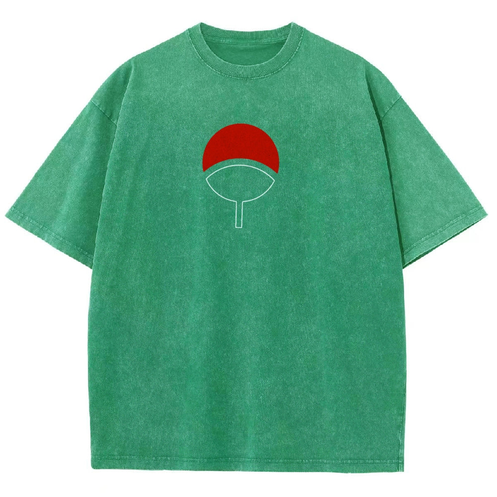 Naruto Unisex Fit Washed T-Shirt 2504009778