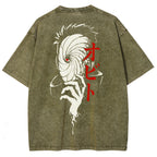 Naruto Unisex Fit Washed T-Shirt 2504009778