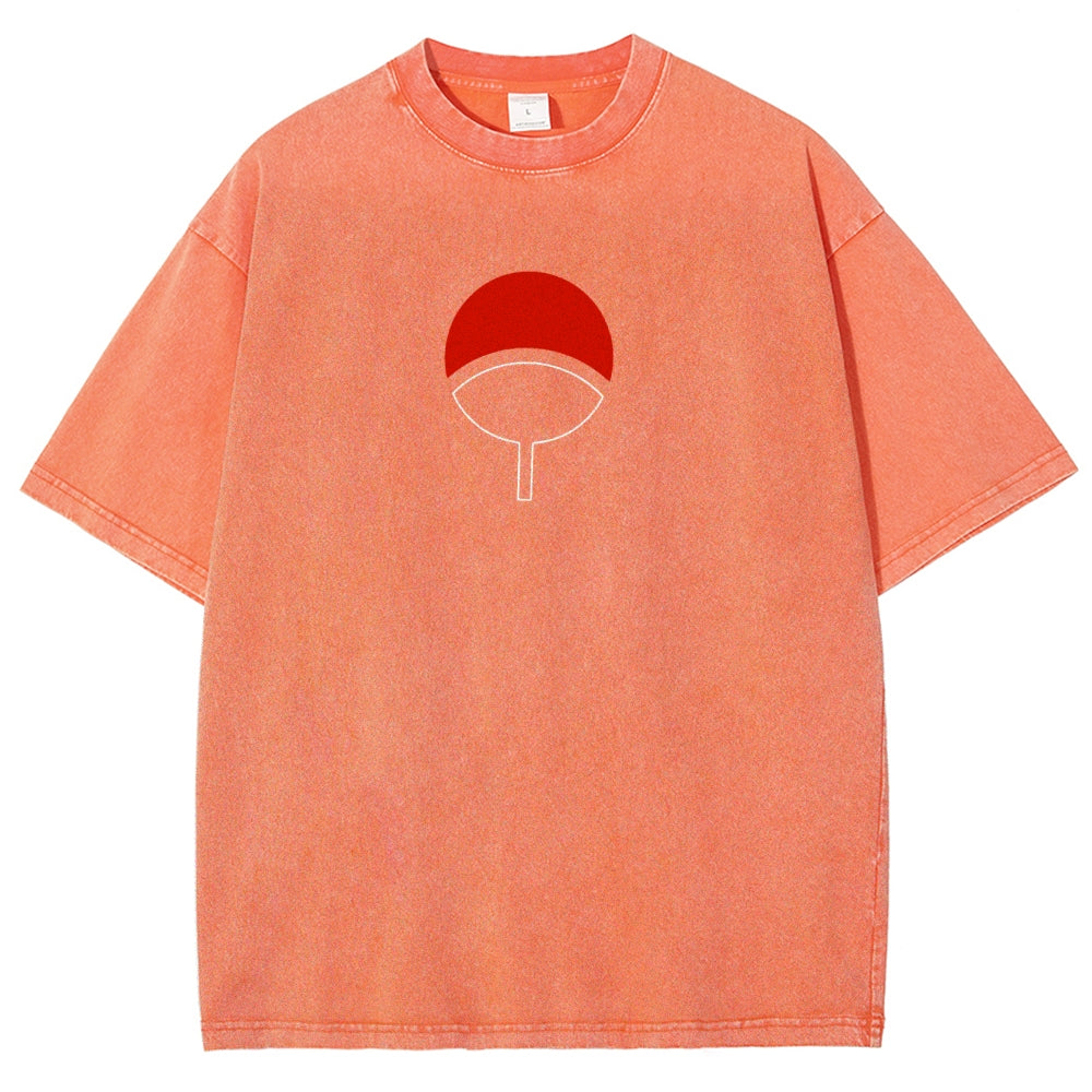 Naruto Unisex Fit Washed T-Shirt 2504009778