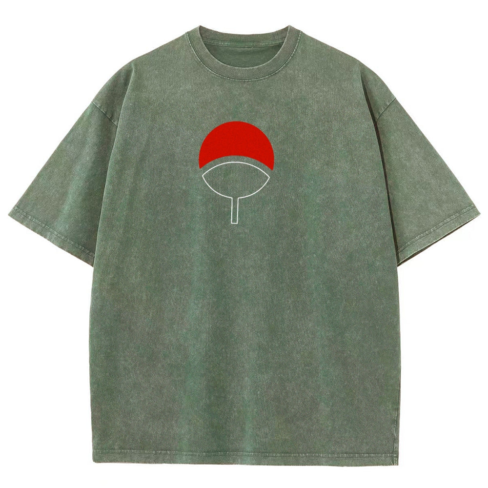 Naruto Unisex Fit Washed T-Shirt 2504009778