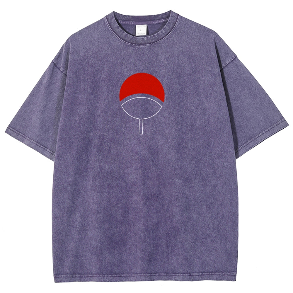Naruto Unisex Fit Washed T-Shirt 2504009778