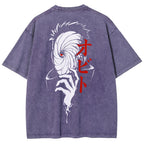 Naruto Unisex Fit Washed T-Shirt 2504009778