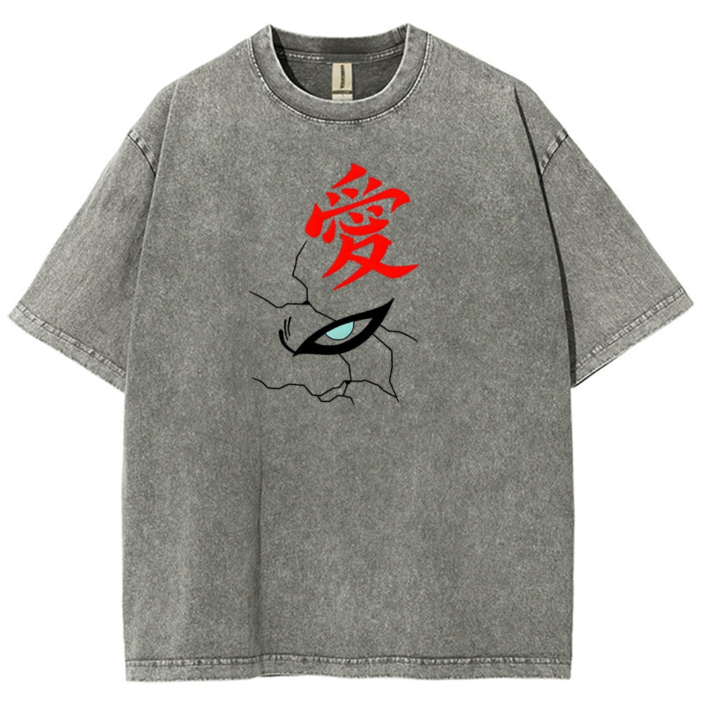 Naruto Unisex Fit Washed T-Shirt 2504014317