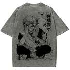 Naruto Unisex Fit Washed T-Shirt 2504014317